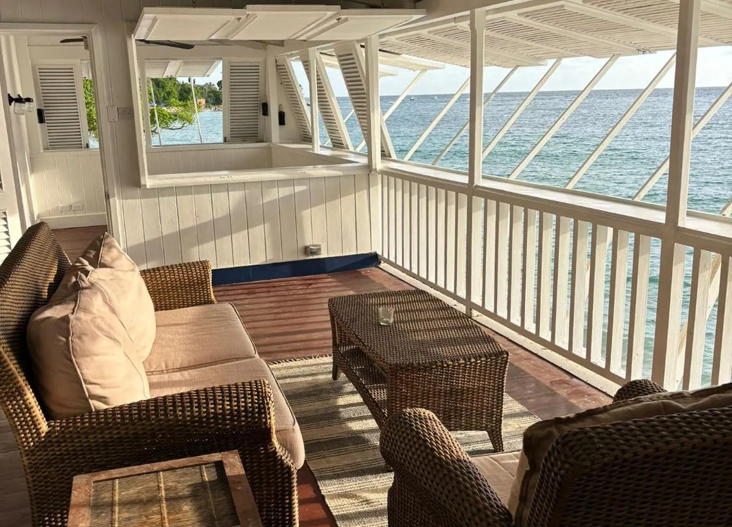 Deep Waterfront West Coast 3 Bed Beach House Saint James Barbados